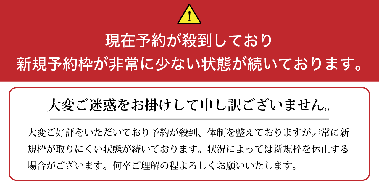 大変申し訳ございません。